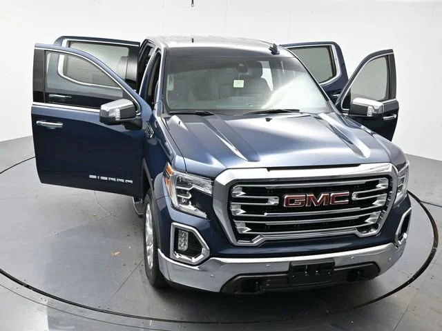 Used 2021 PACIFIC BLUE METALLIC GMC SLT image 41