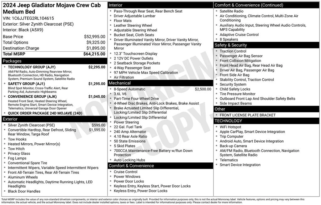 Used 2024 Silver Jeep Mojave image 6