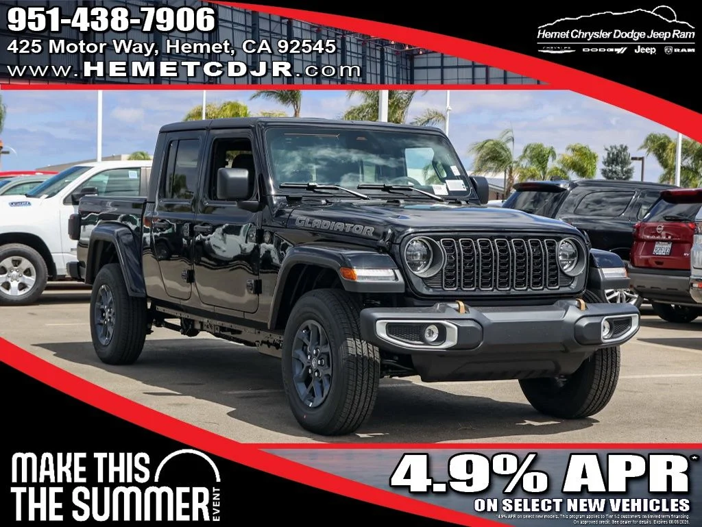 New 2026 Black Clear-Coat Exterior Paint Jeep 85th Anniversary Edition image 1