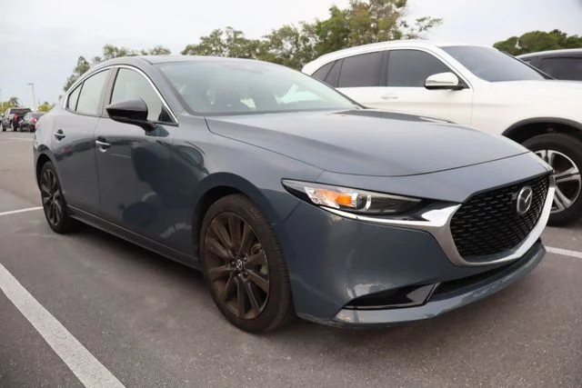 Used 2023 Gray Metallic Mazda 2.5 S Carbon Edition image 1