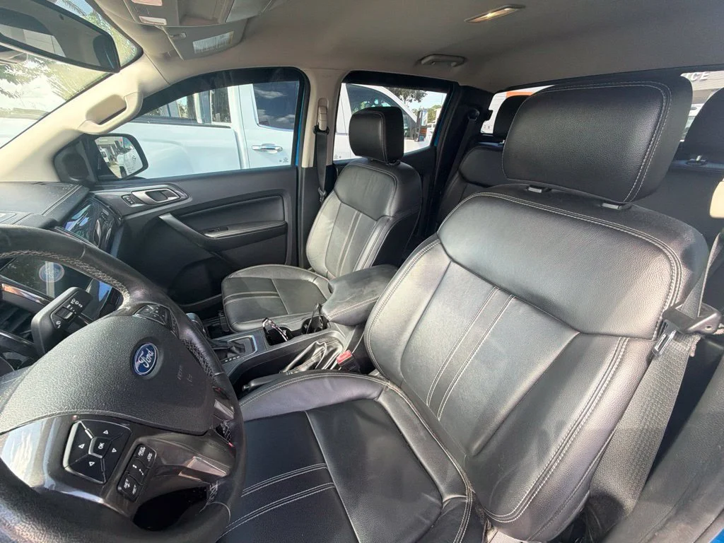 Used 2021 Blue Ford Lariat image 11