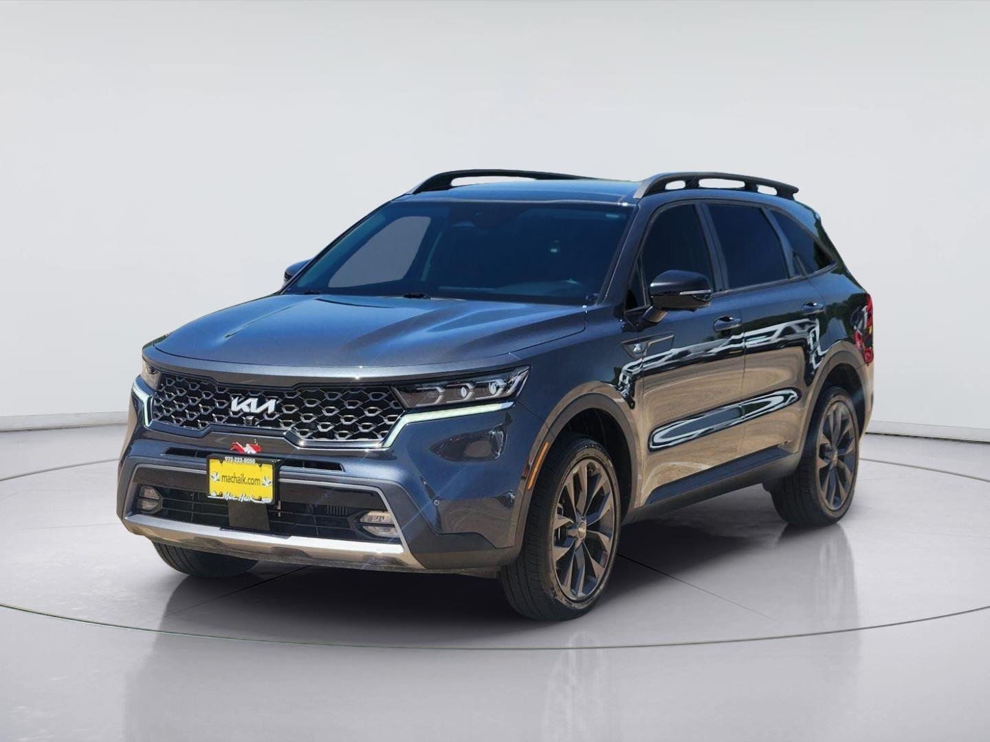 Used 2023 Gravity Gray Kia X-Line SX Prestige image 3