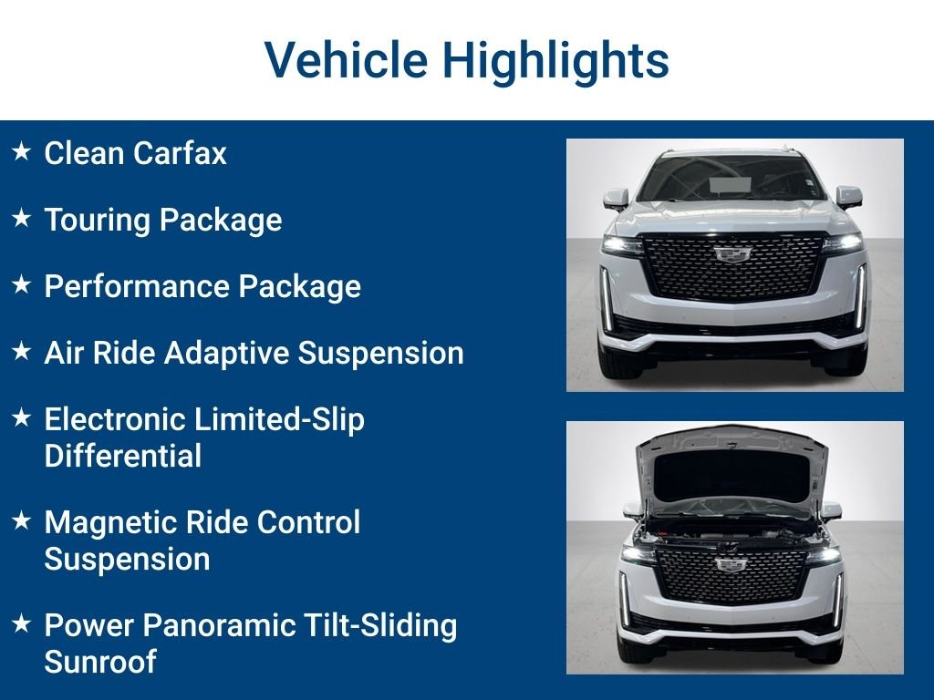 Used 2023 Crystal White Cadillac Premium image 3