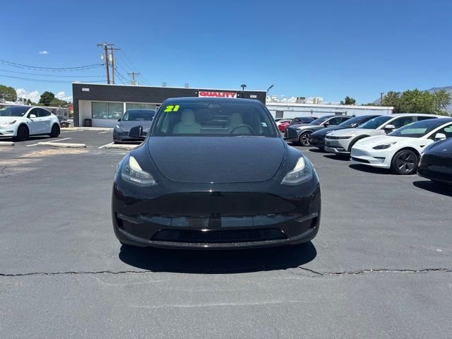 Used 2021 Tesla Model Y Long Range with VIN 5YJYGDEE4MF152476 for sale in Albuquerque, NM