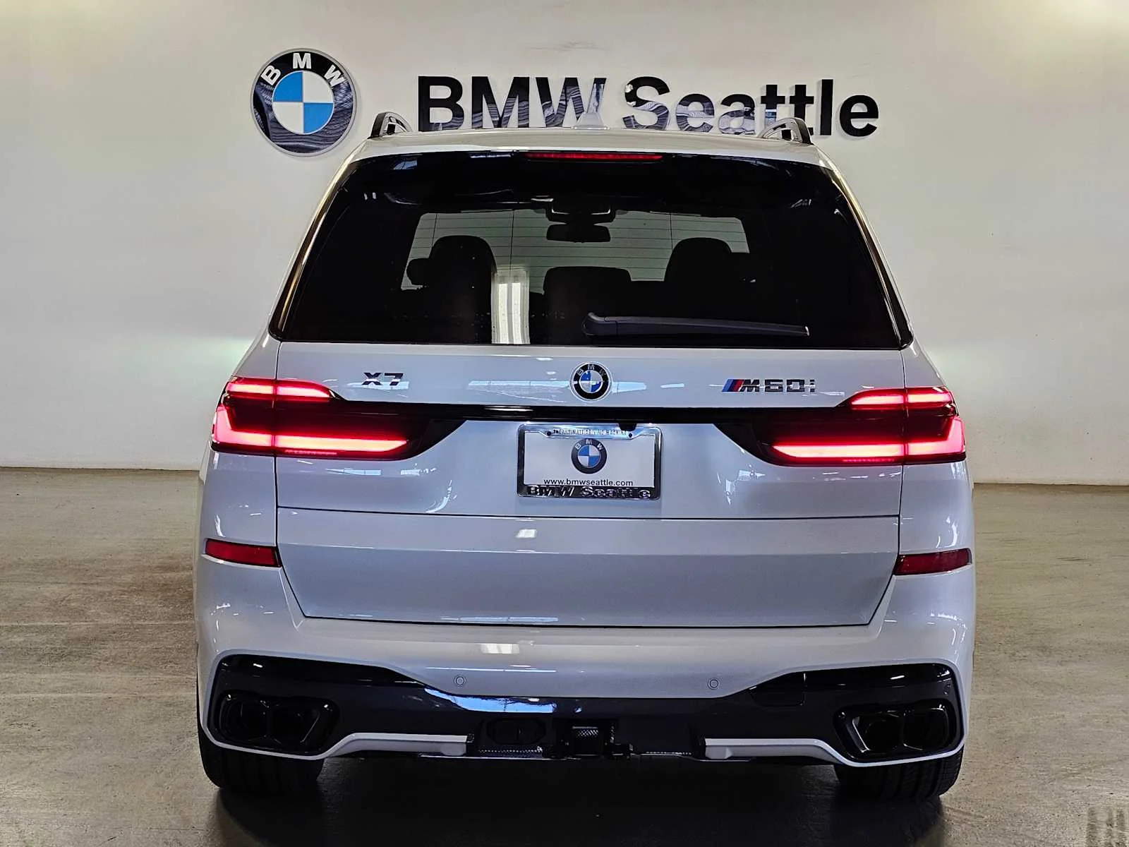 New 2026 Mineral White Metallic BMW M60i image 5