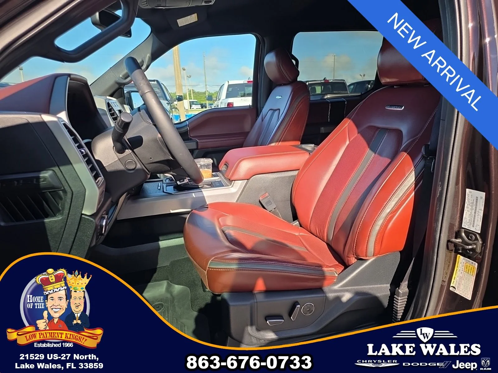 Certified Used 2019 Red Ford Platinum image 14