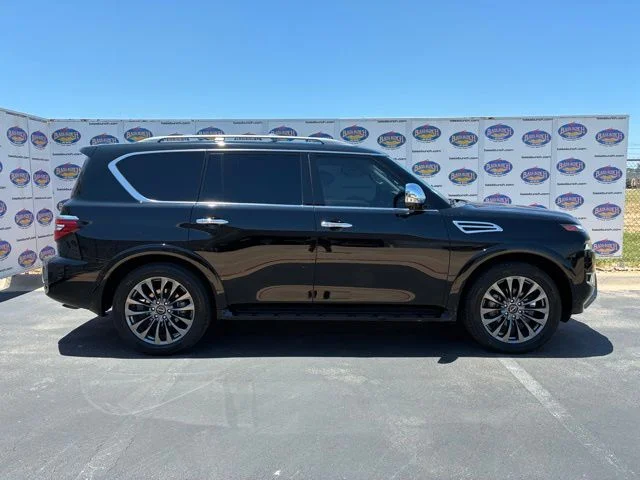 Certified Used 2024 Super Black Nissan Platinum image 1