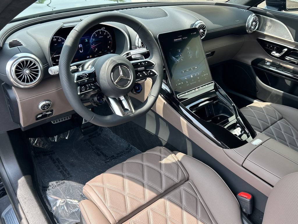 New 2027 Obsidian Black Metallic Mercedes-Benz AMG® SL 43 Roadster image 51