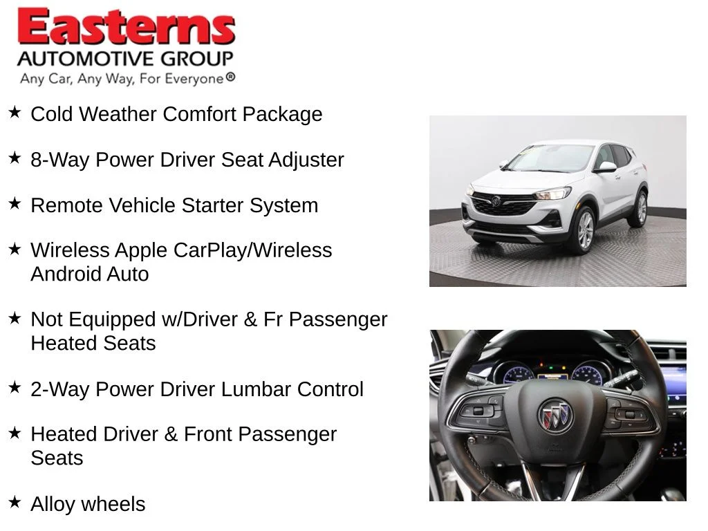 Used 2022 White Buick Preferred image 11