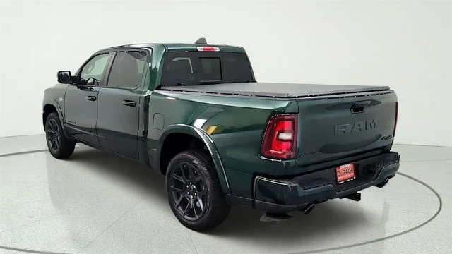 New 2026 Serrano-Green Metallic Exterior Paint RAM Laramie image 9