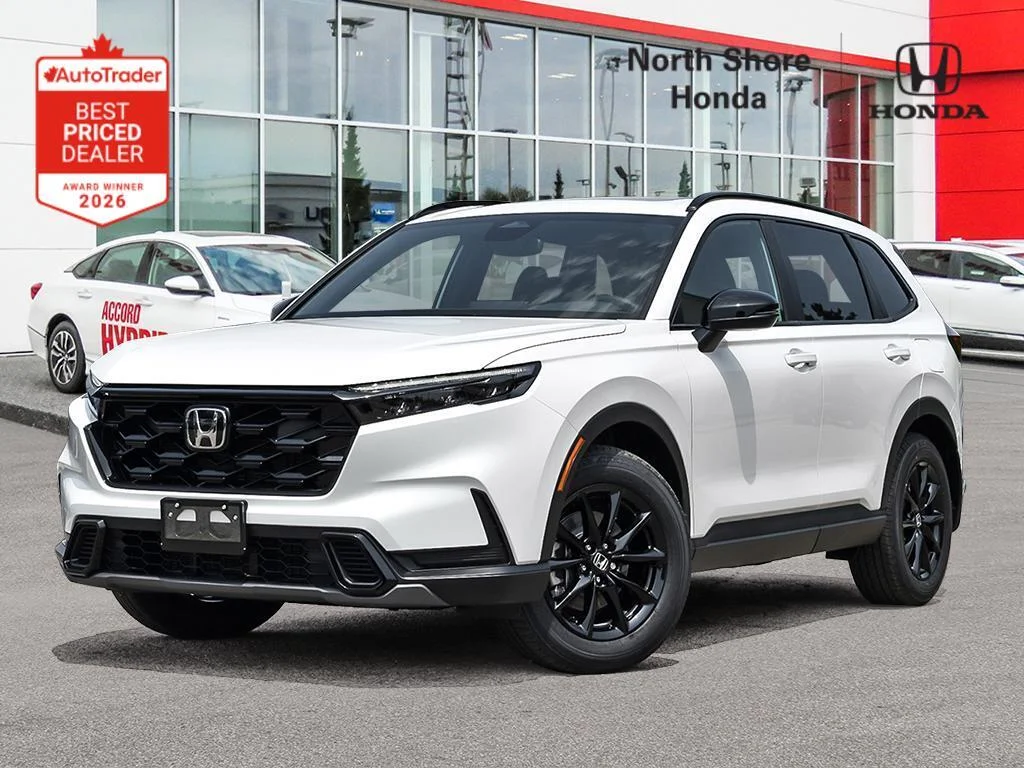 New 2026 Platinum White Pearl Honda SPORT HYBRID image 1