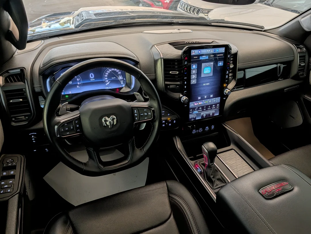 Certified Used 2025 mojave sand RAM Rebel X 10Th Anniversary - Premium Leather - Rebel Level II - Dual Pane Sunroof & More image 26