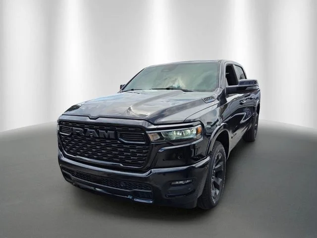 New 2026 Diamond Black Crystal Pearl-Coat Exterior Paint RAM Big Horn/Lone Star image 2