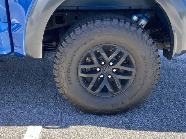 Used 2017 Lightning Blue Ford Raptor image 9