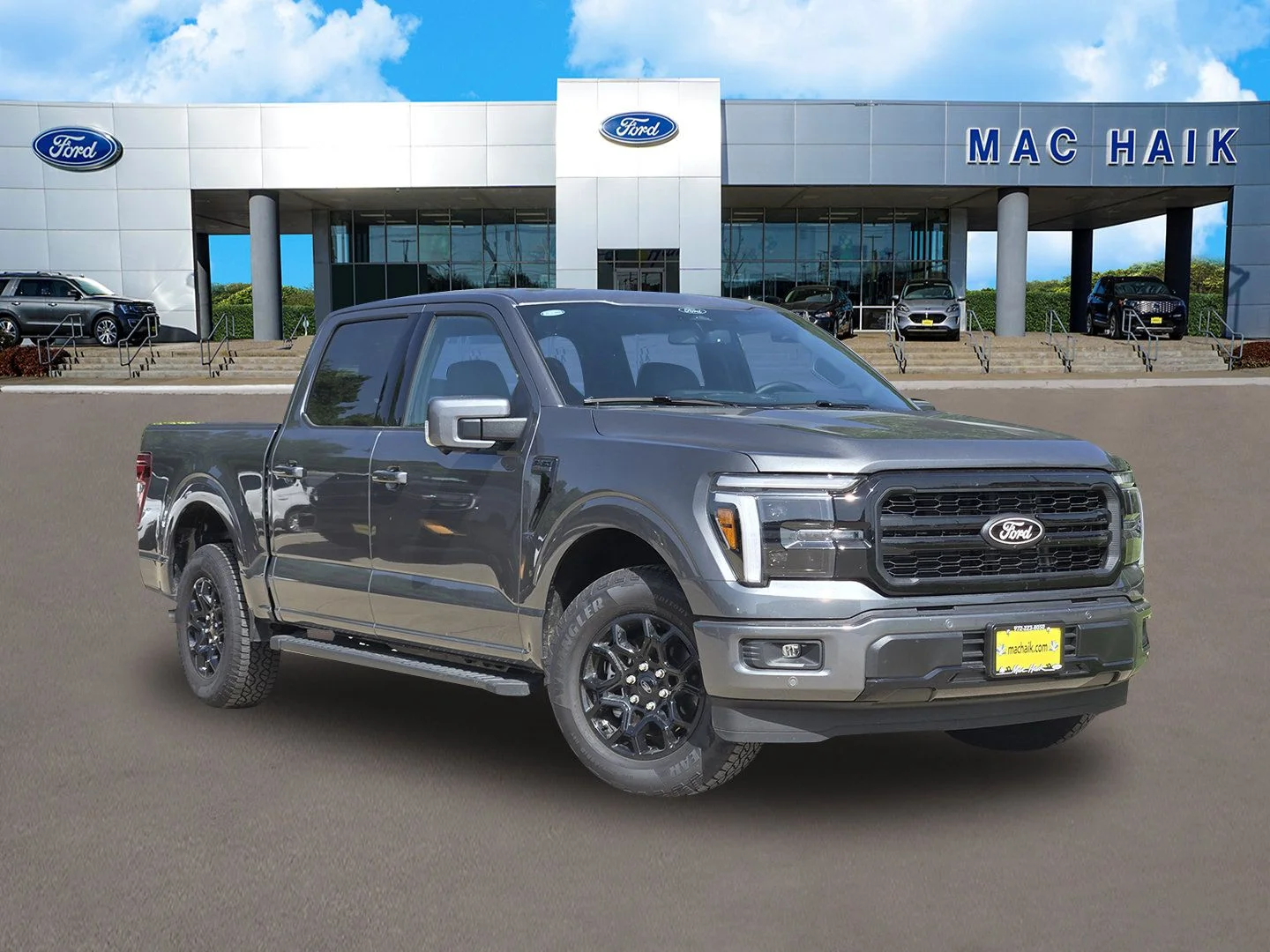 New 2026 Carbonized Gray Metallic Ford Lariat® image 1
