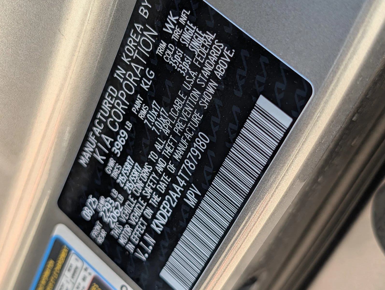 Used 2026 Steel Gray Kia LX image 33