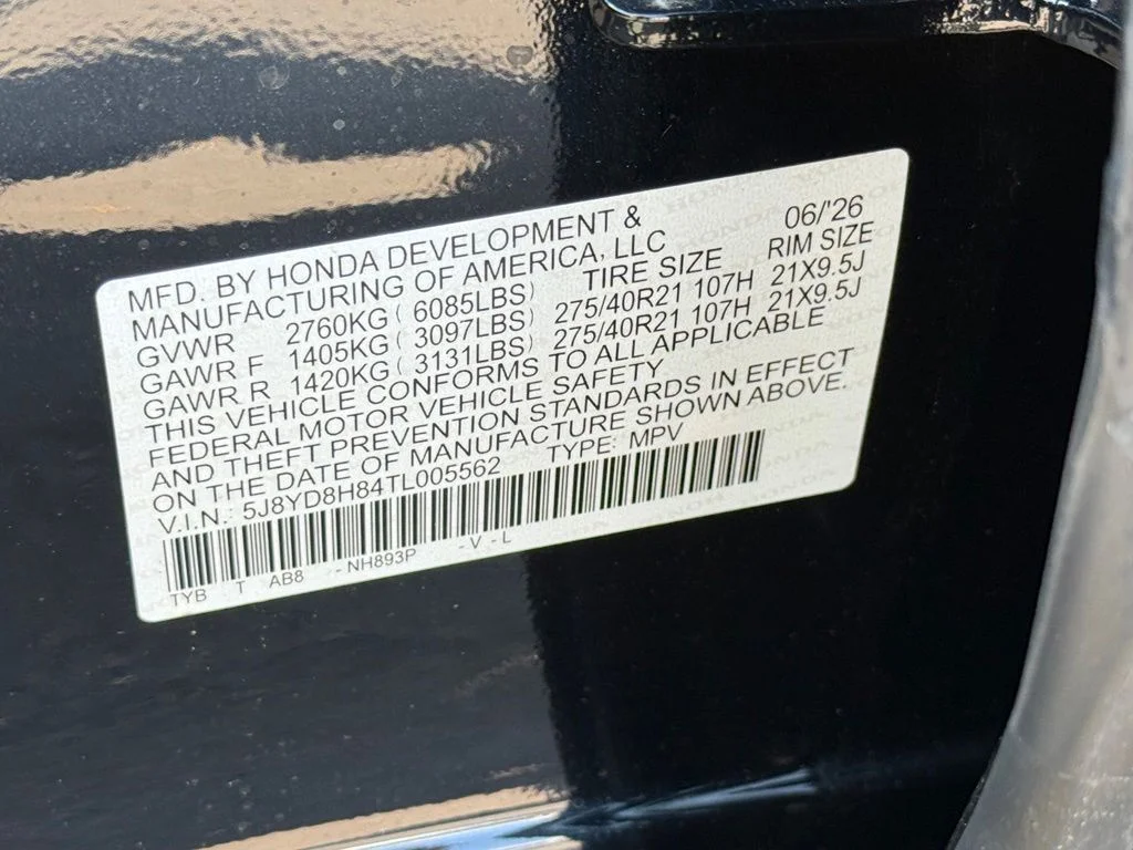 New 2026 Majestic Black Pearl Acura Type S w/Advance Package image 29