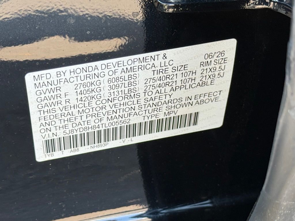 New 2026 Majestic Black Pearl Acura Type S w/Advance Package image 29
