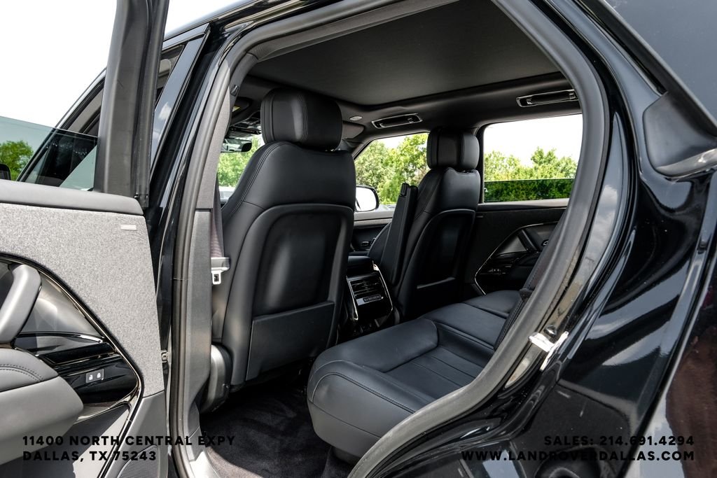Certified Used 2025 Santorini Black Metallic Land Rover SE image 42