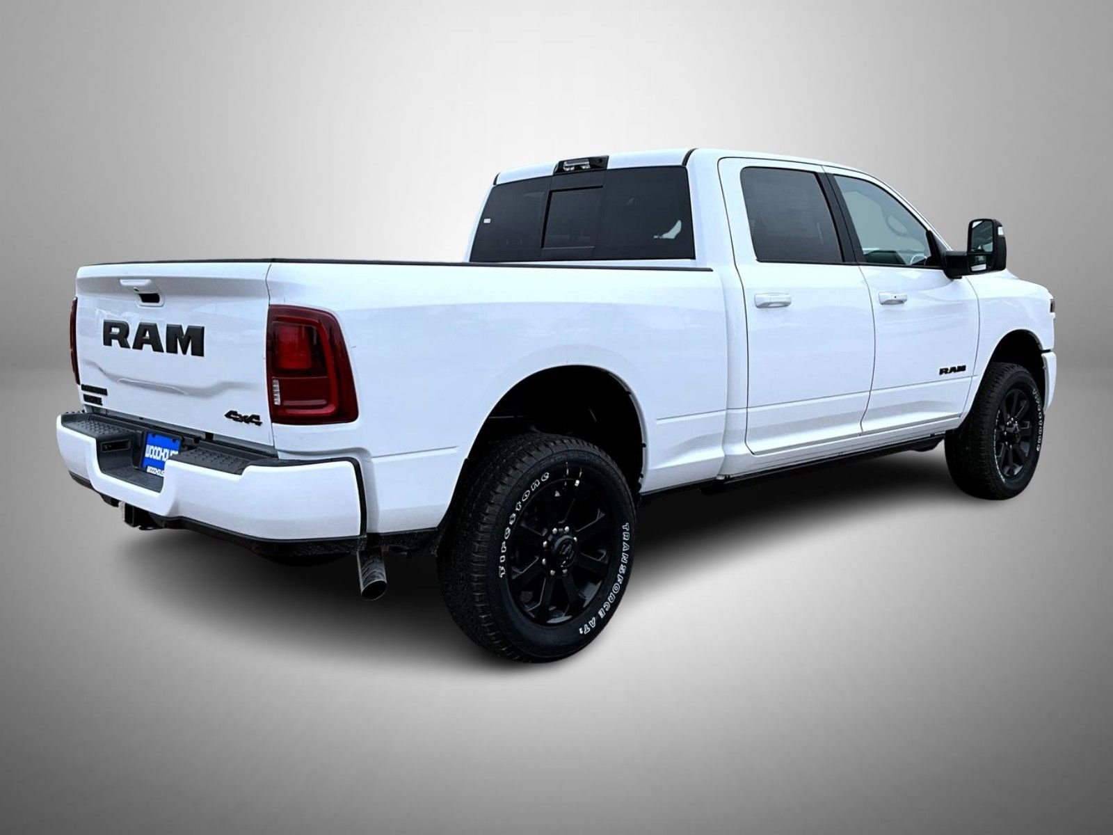 New 2026 Bright White Clear-Coat Exterior Paint RAM Laramie image 5