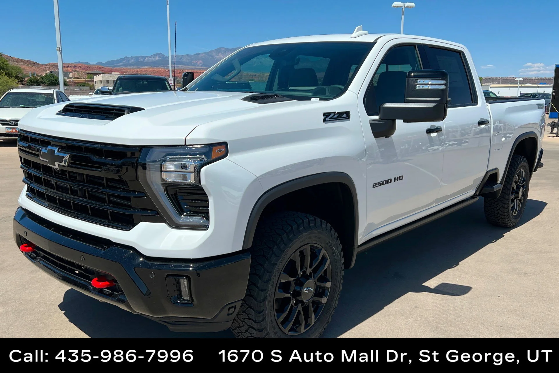 New 2026 Summit White Chevrolet LTZ image 1