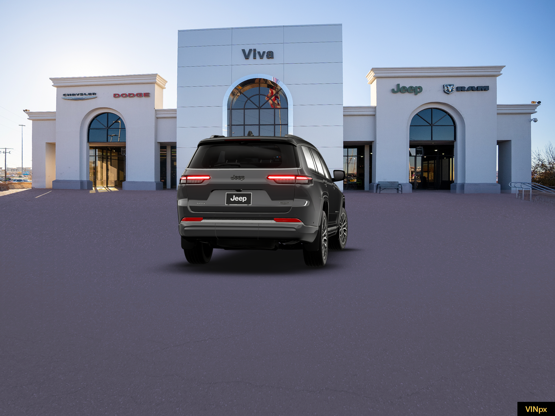 New 2026 Baltic Gray Metallic Clear-Coat Exterior Paint Jeep Summit image 13