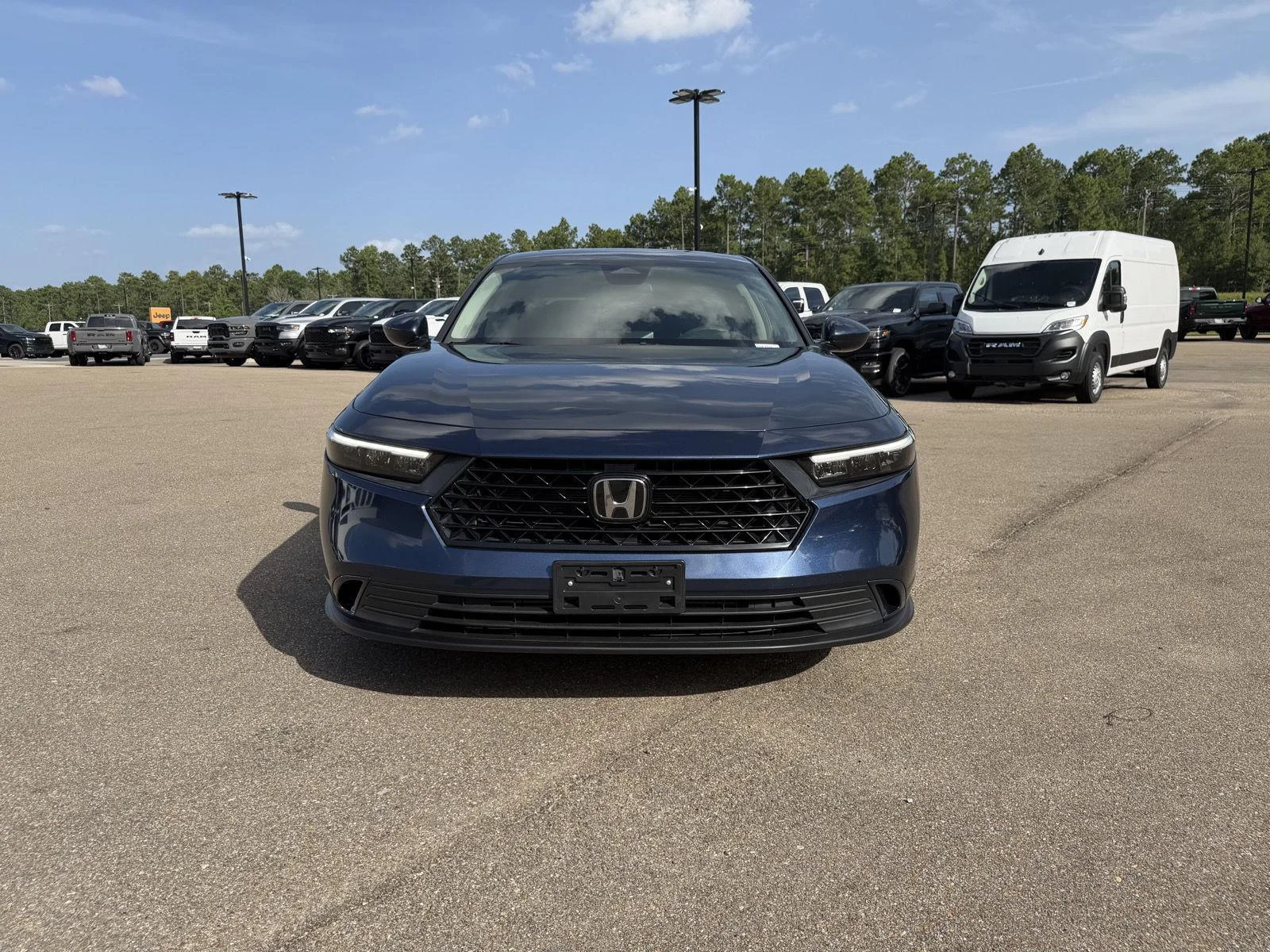 Used 2024 Canyon River Blue Metallic Honda EX image 2