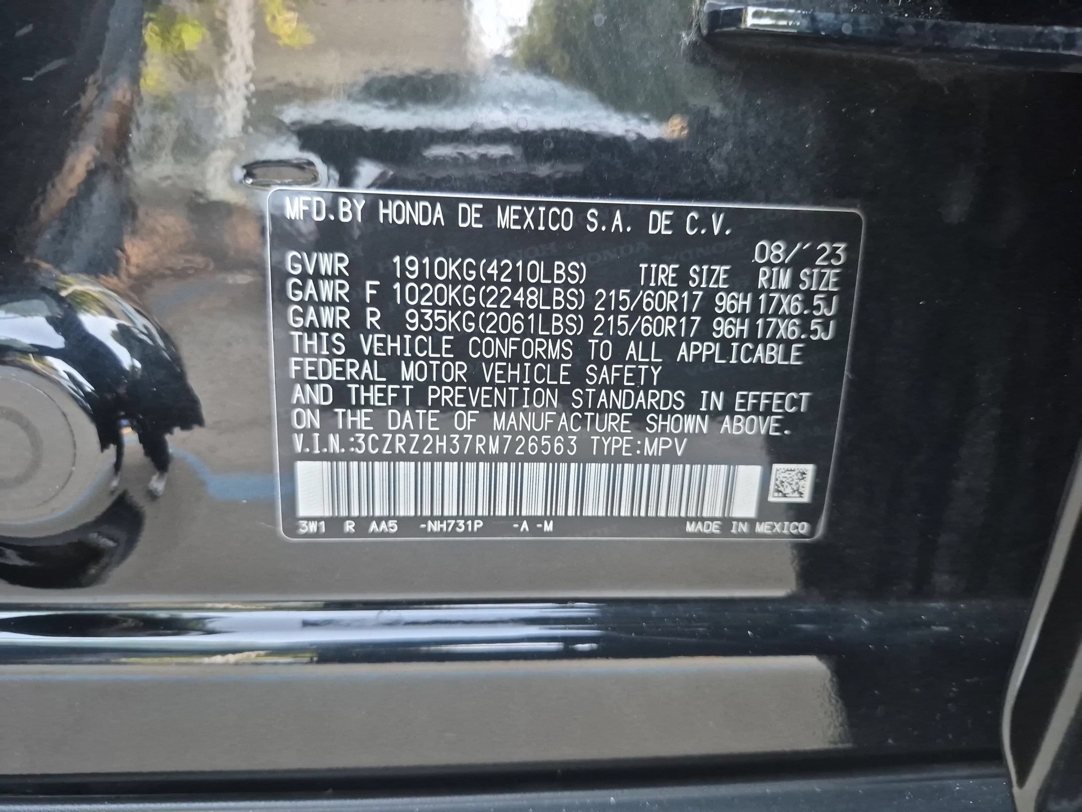2024 Honda HR-V LX - Photo 32
