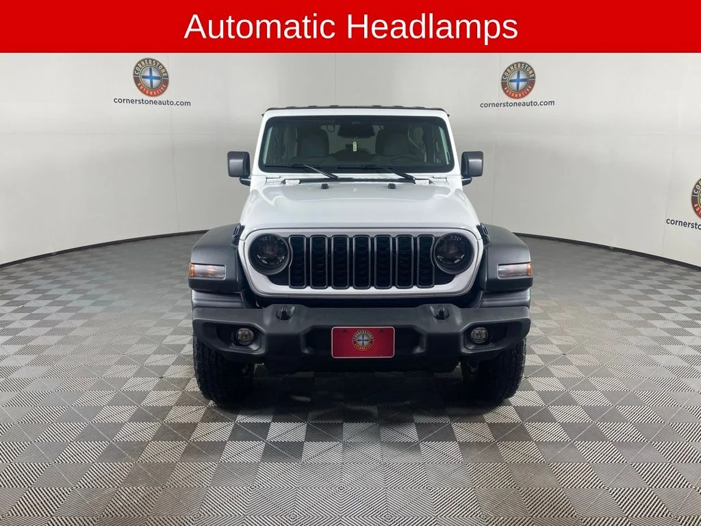 New 2026 Bright White Clearcoat Jeep Sport S image 17