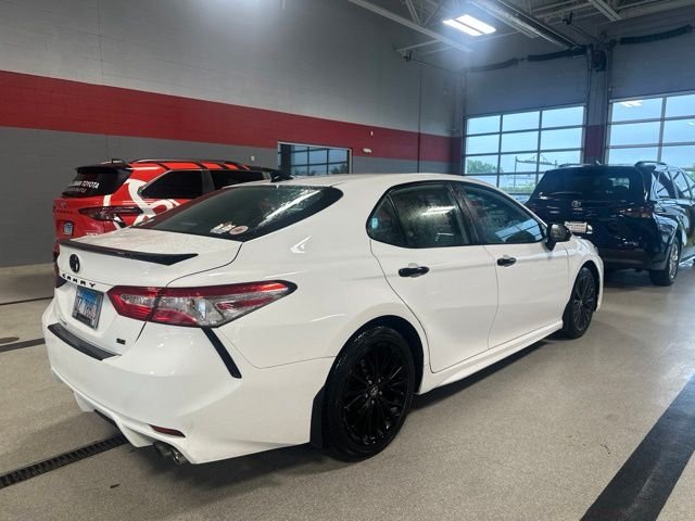 Used 2020 White Toyota SE Nightshade image 3
