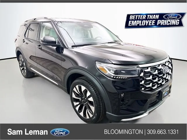 New 2026 Black Metallic Ford Platinum image 1