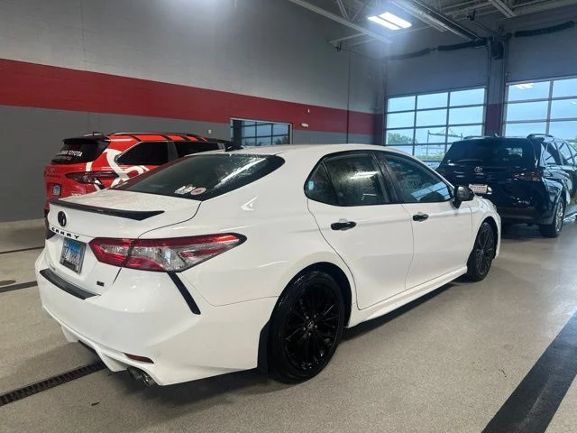 Used 2020 White Toyota SE Nightshade image 3