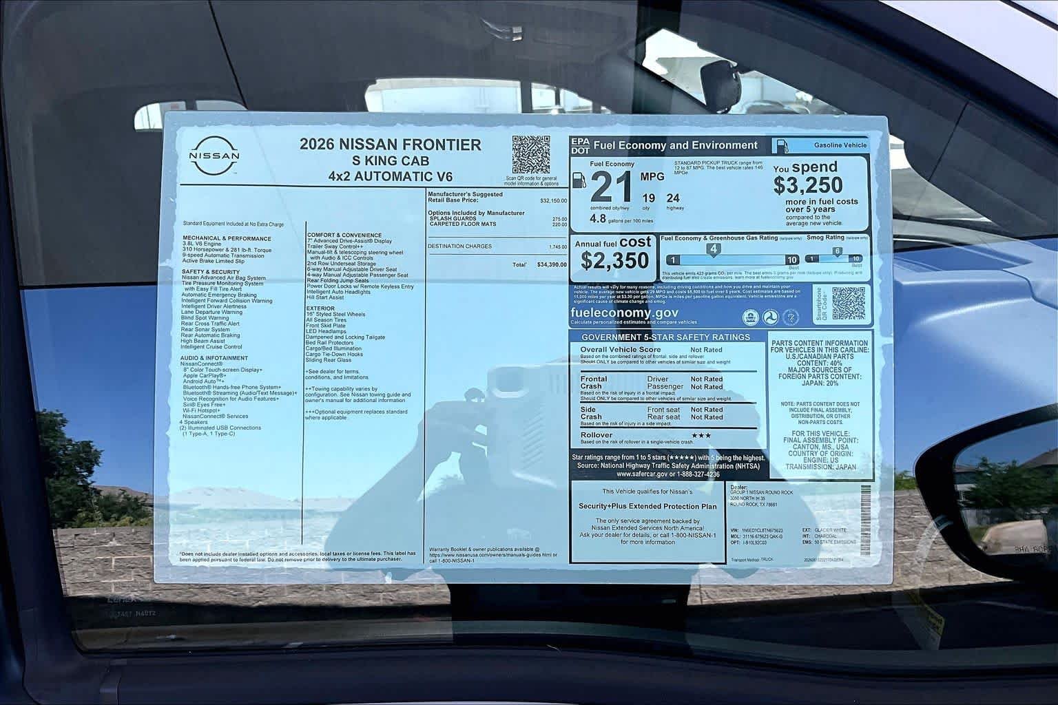 New 2026 QAK/GLACIER WH Nissan S image 19