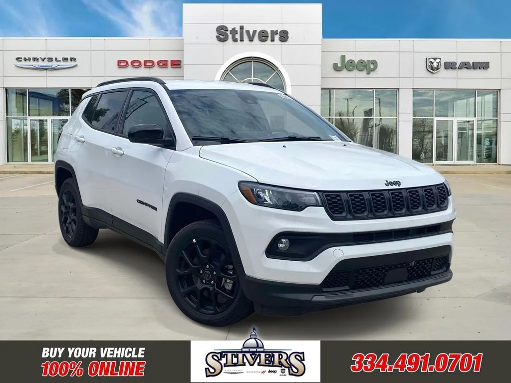 New 2026 Bright White Clear-Coat Exterior Paint Jeep Latitude Altitude image 1