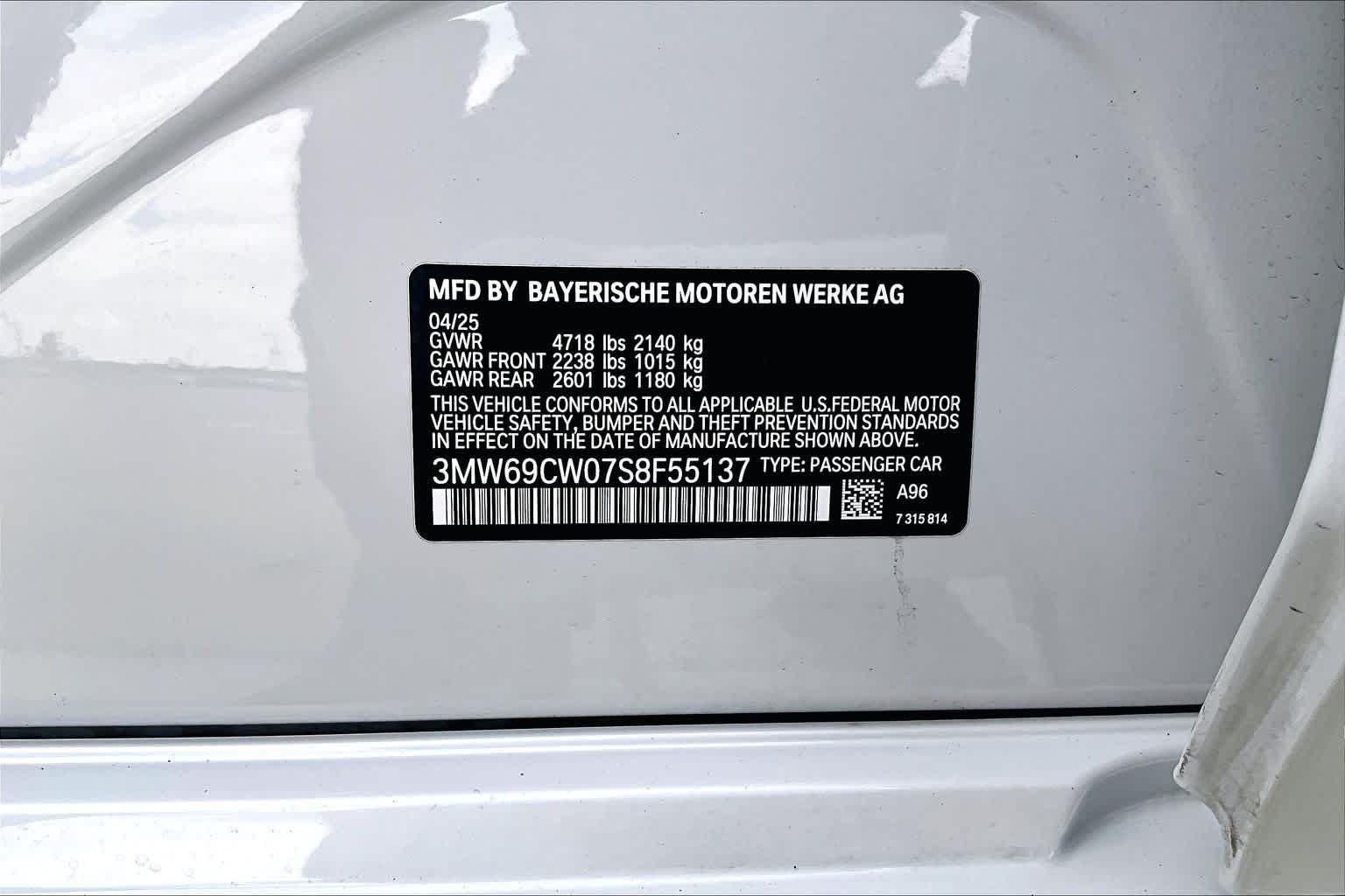 Used 2025 Mineral White Metallic BMW 330i image 33