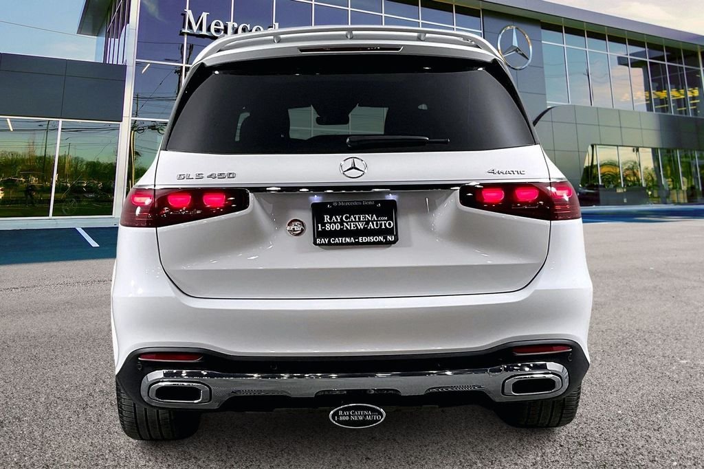 Certified Used 2025 White Mercedes-Benz GLS 450 image 4