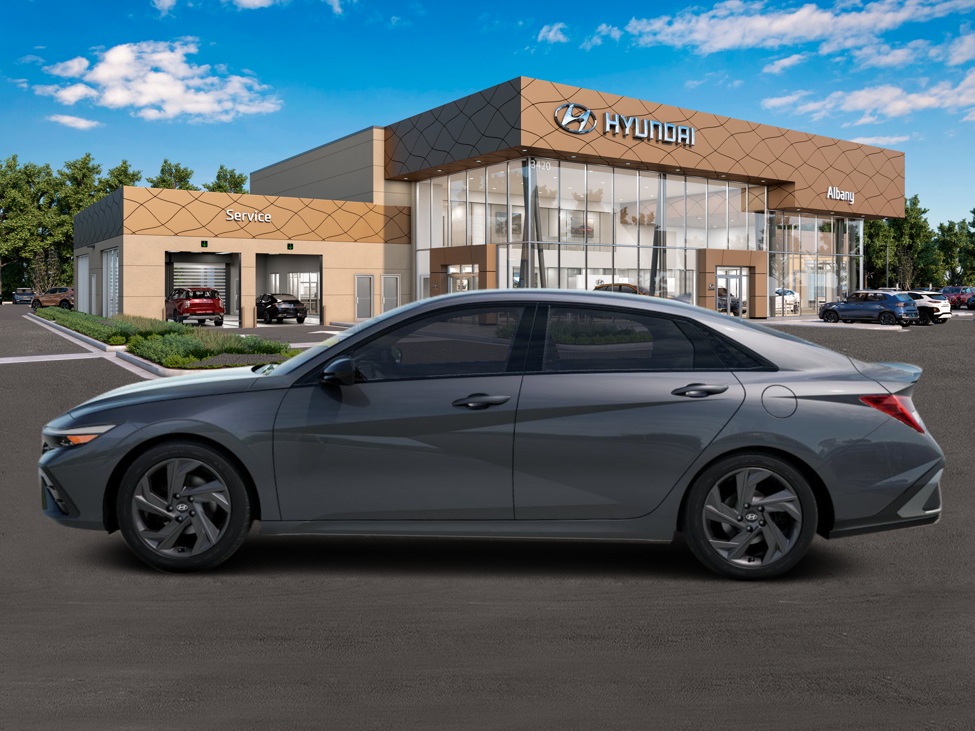 New 2026 Gray Hyundai SEL Sport Plus image 3