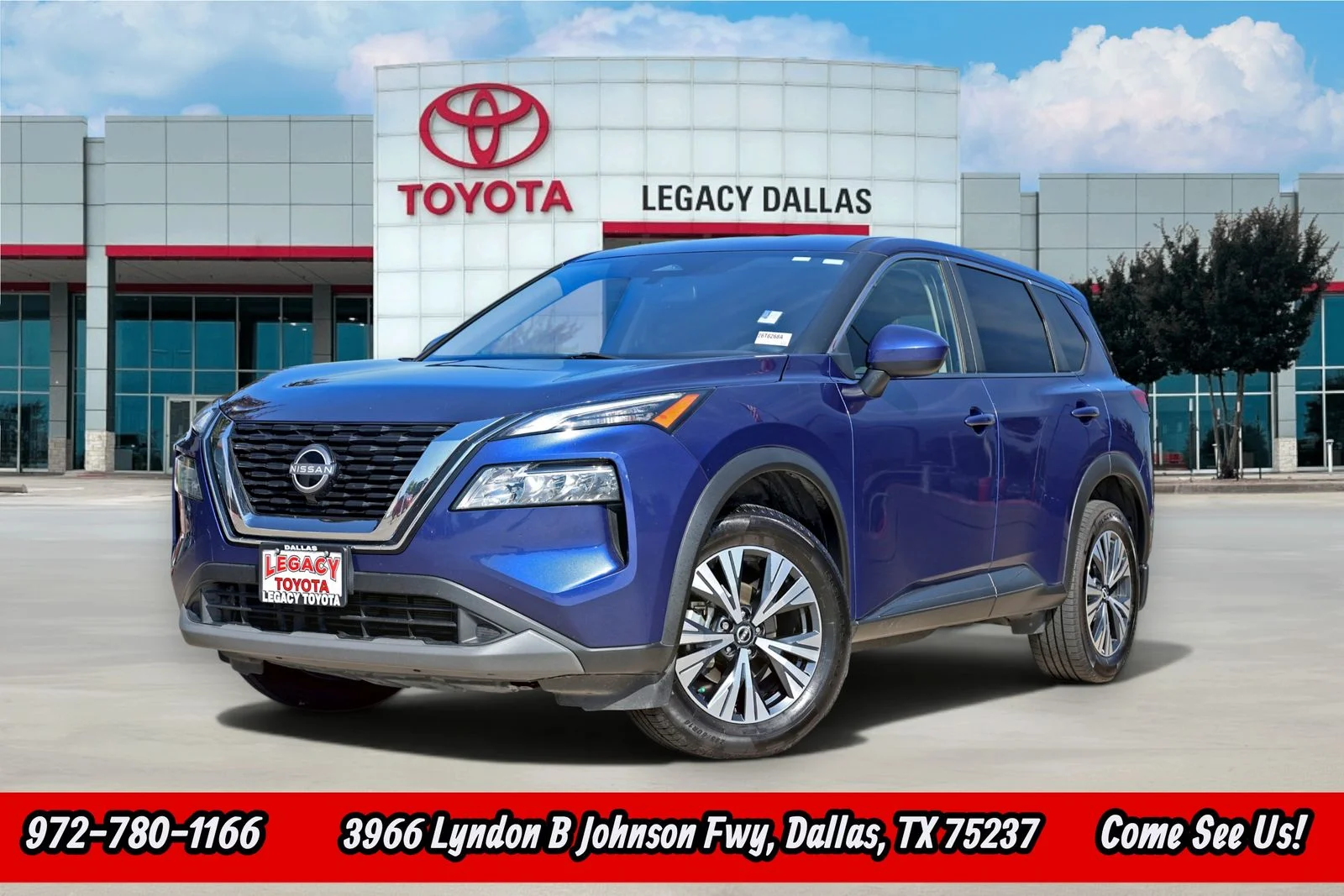 Pre-Owned 2023 Nissan Rogue SV 4D Sport Utility in Dallas