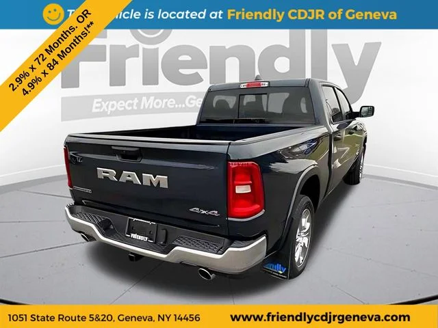 New 2026 Forged Blue Metallic Exterior Paint RAM Big Horn/Lone Star image 5