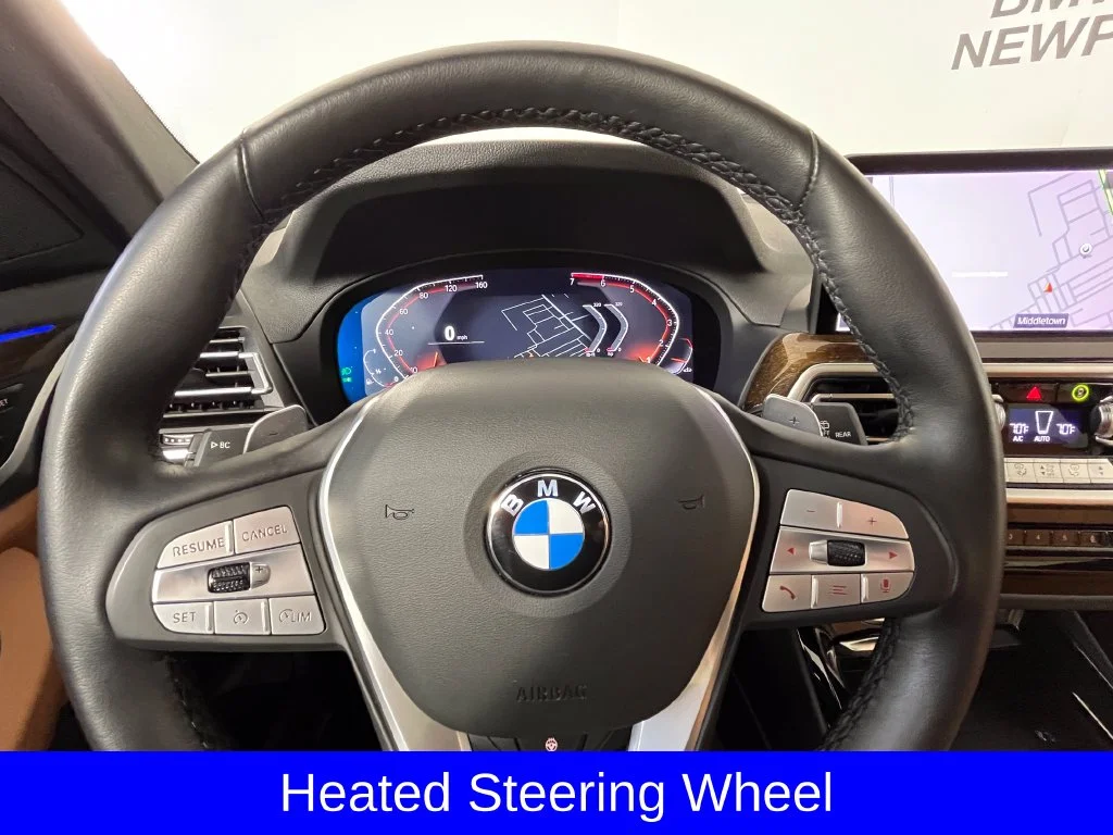 Certified Used 2024 Blue Metallic BMW xDrive30i image 9