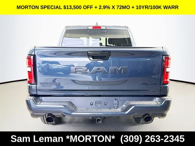 New 2026 Forged Blue Metallic Exterior Paint Ram Big Horn/Lone Star image 6
