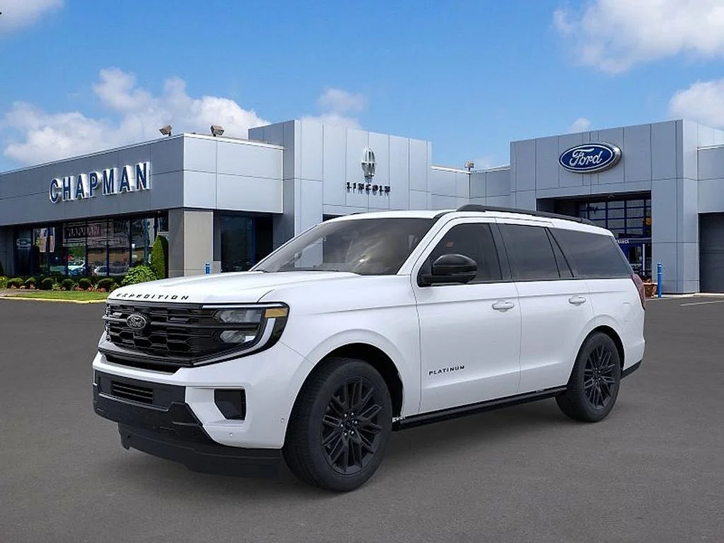 New 2026 White Ford Platinum image 1