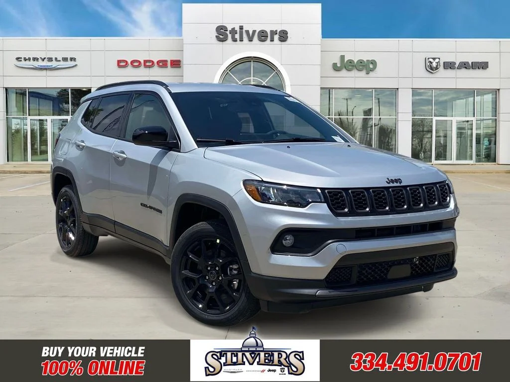 New 2026 Silver Zynith Metallic Clear-Coat Exterior Paint Jeep Latitude Altitude image 1
