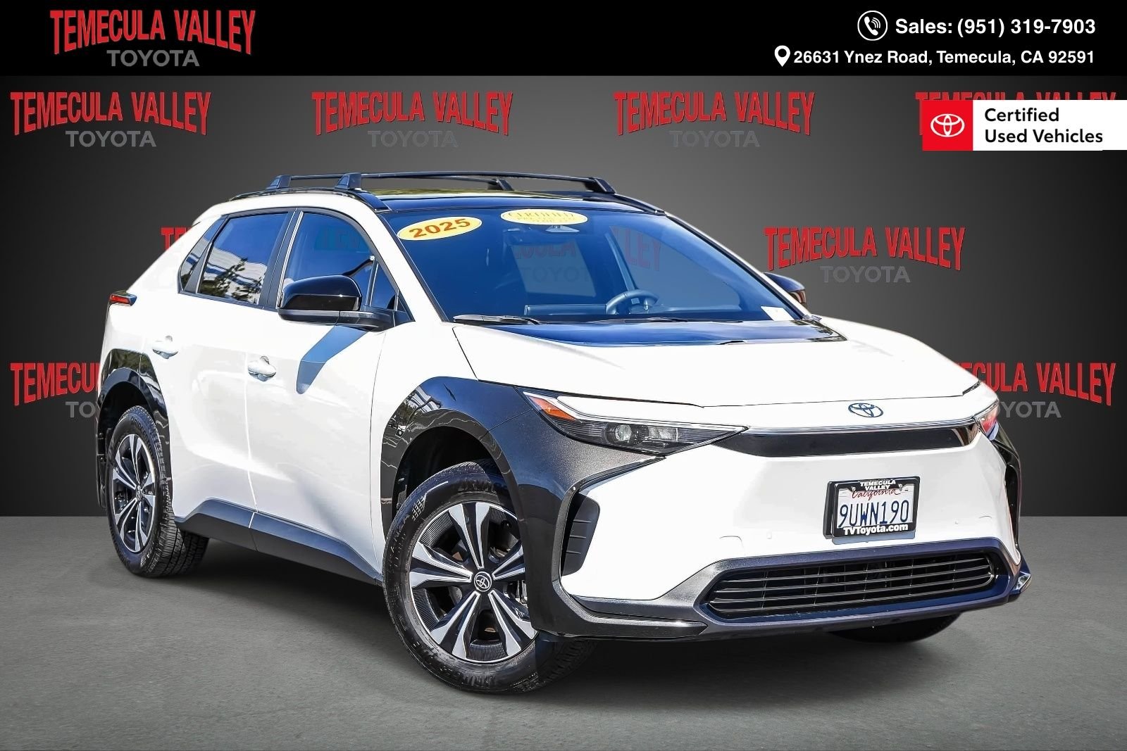 Certified Used 2025 Pearl Toyota XLE image 1