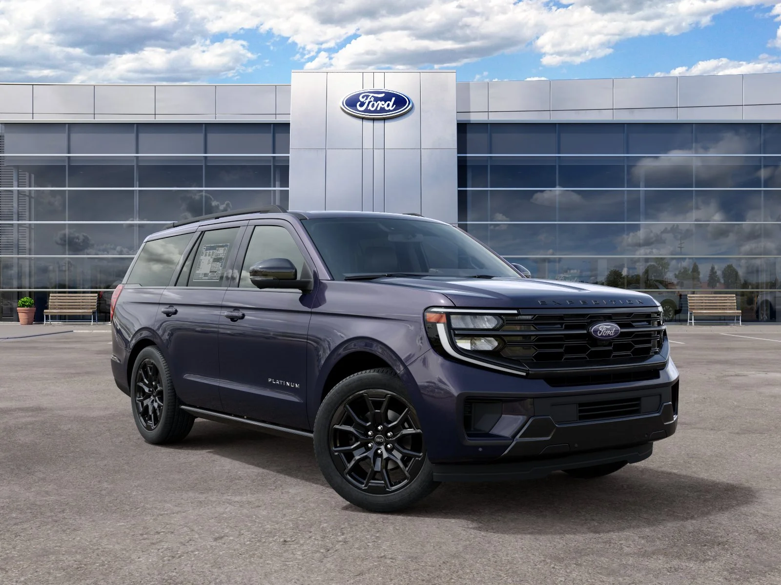 New 2027 Blue Ember Metallic Ford Platinum image 39