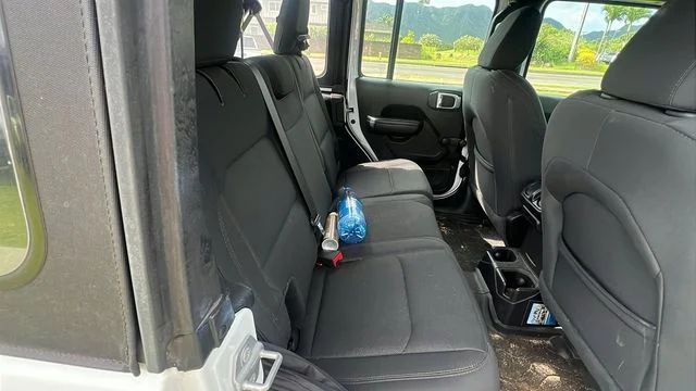Used 2019 White Jeep Unlimited Sport image 14