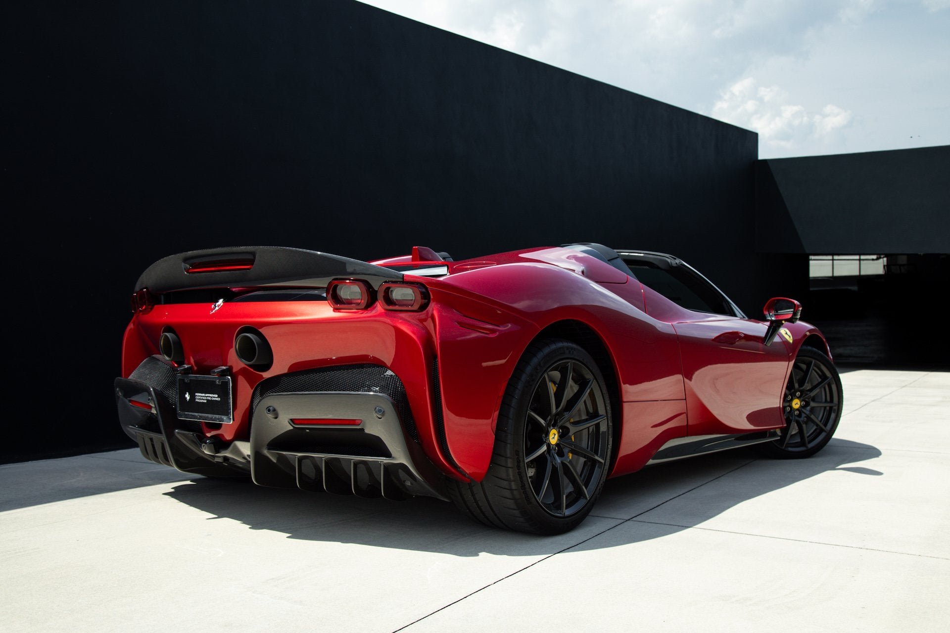 Certified Used 2025 Rosso Fuoco Ferrari  image 46