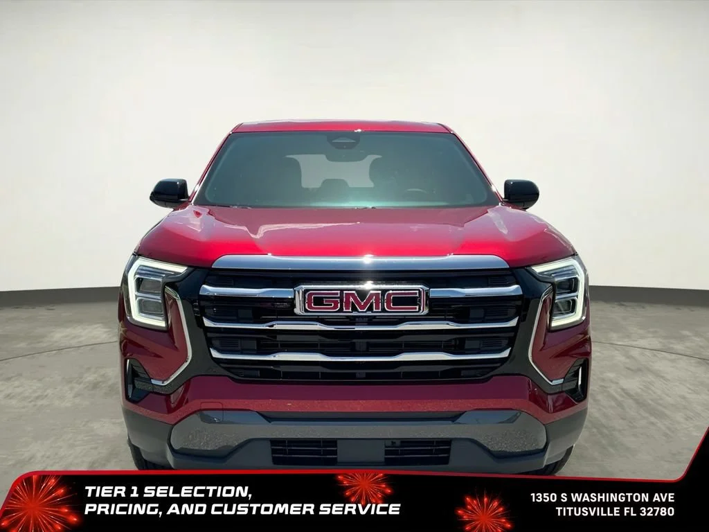 New 2027 Volcanic Red Tintcoat GMC FWD Elevation image 12