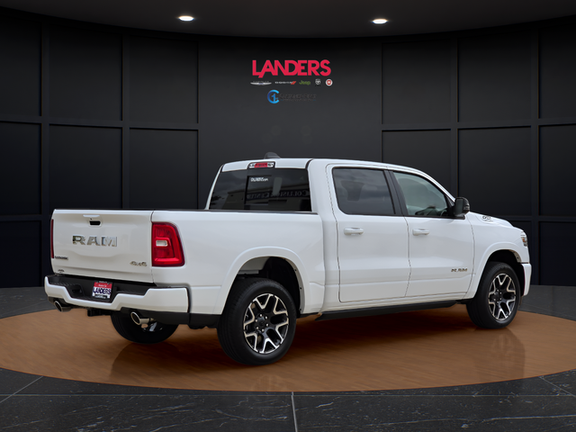 New 2026 Bright White Clear-Coat Exterior Paint RAM Laramie image 3