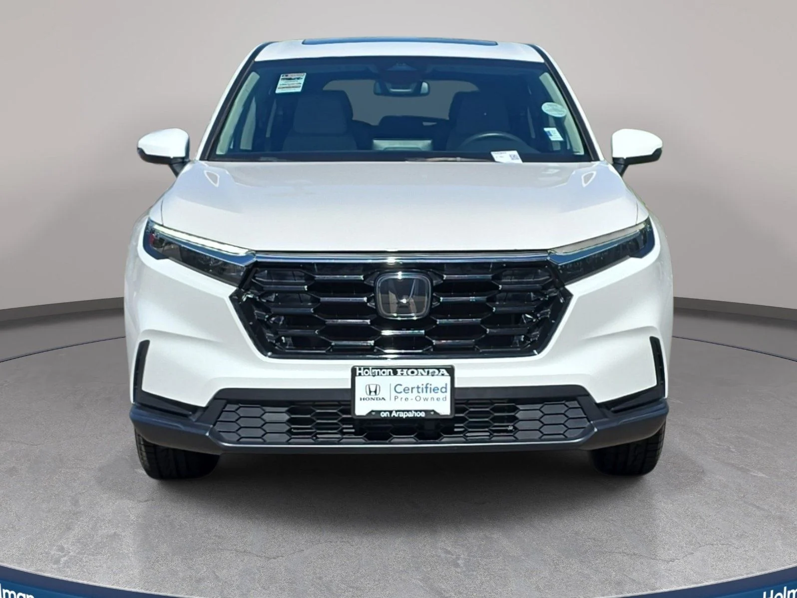 Certified Used 2023 Platinum White Pearl Honda EX image 3